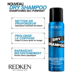 Shampoing Sec Purifiant Redken 150ml -Soins Capillaires dry shampoo 60757.1694765223