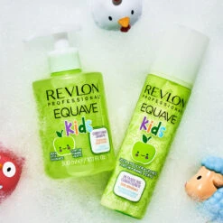 Shampooing Conditioner Kids Equave Revlon 300 Ml -Soins Capillaires kids equave vert 1 85224.1694071120